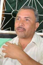 Portrait of Alex Melendez, deputy mayor of Campamento