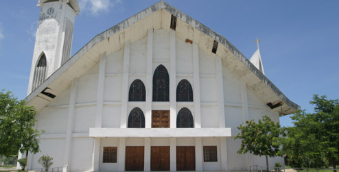 photograph of a Cathedral in El Salvador 