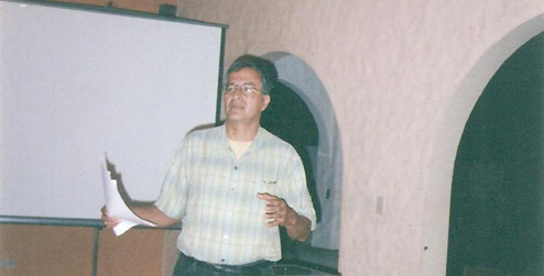 Former development worker Hans Joel Bernal