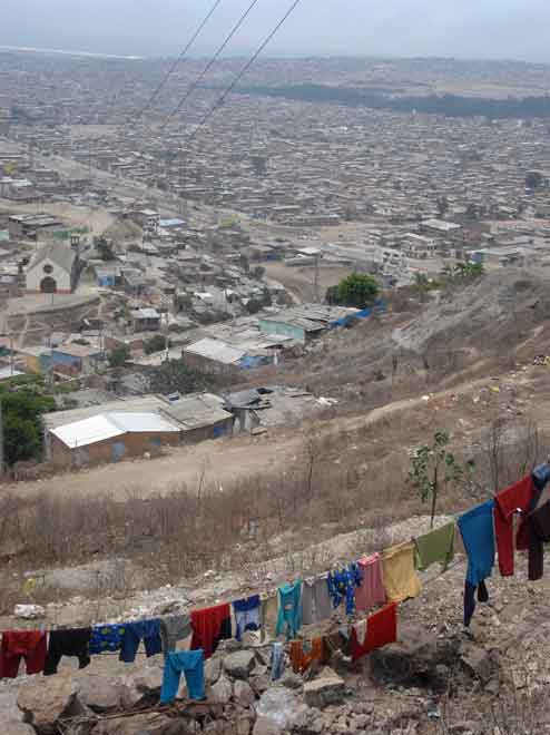 View of Villa El Salvador