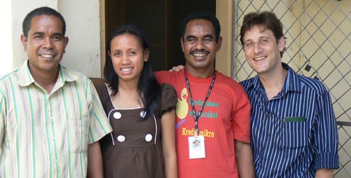 Progressio staff team in Timor-Leste