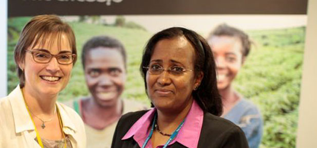 Christine Allen and Suad Abdi