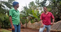 Amparo and Bernardo