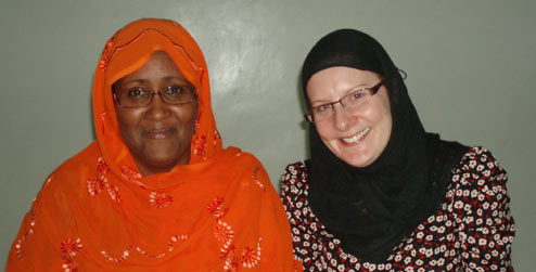 Suad Abdi and Isabel Gammie