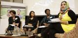 Panelists speaking at Fragile States, Phenomenal Women event