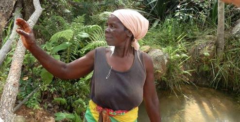 Rebecca Masimbira in Wedza, Zimbabwe