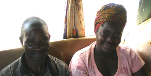 portrait of Isaac and Esmay, Zimbabwe