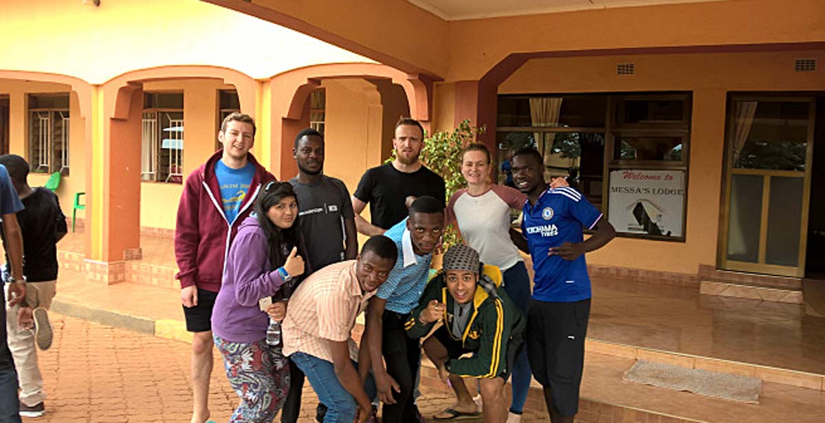 The majority of the team at in-country orientation in Lilongwe