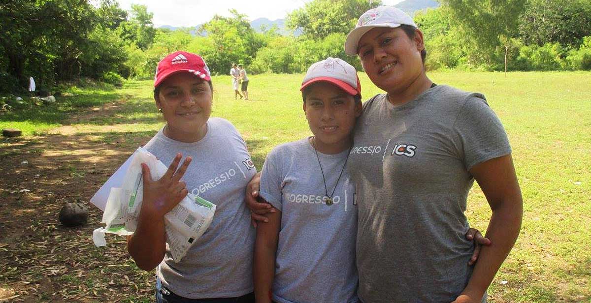 Volunteers at the event