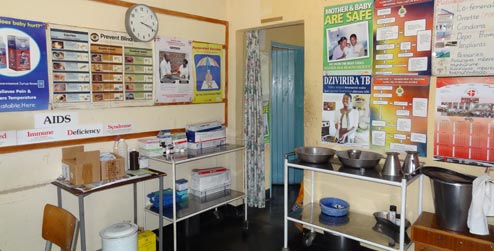 Honde clinic inside