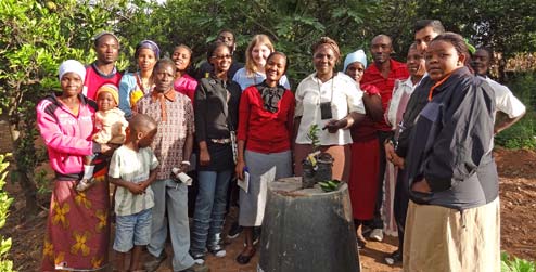 Mrs Nyanhete and group