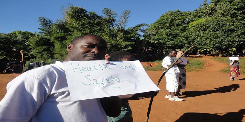 Activity to raise awareness of workers’ rights