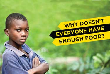 Why doesn't everyone have enough food?