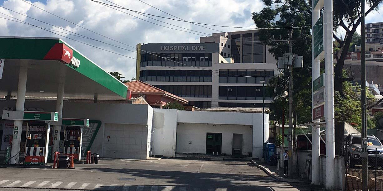 A Honduran hospital in Tegucigalpa