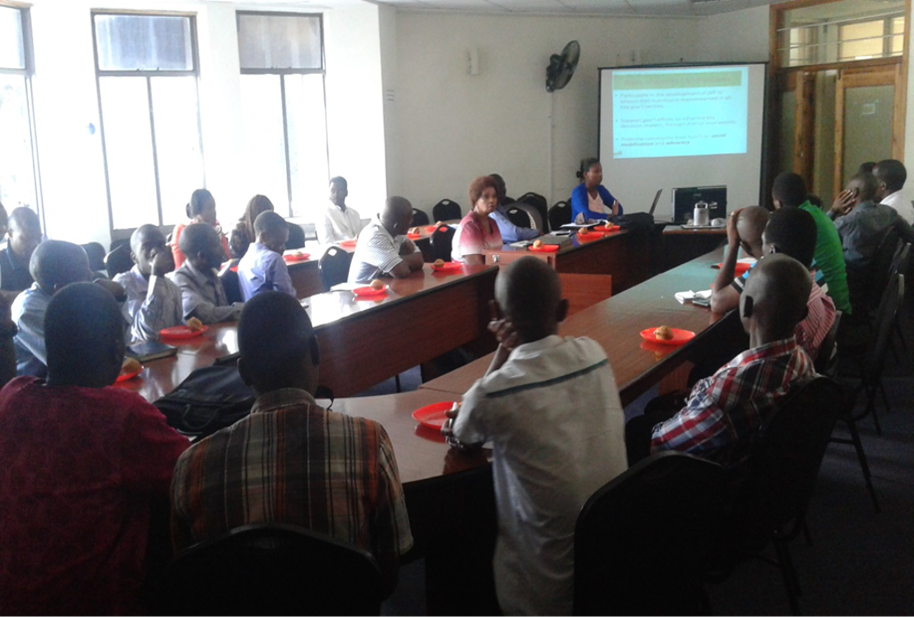 Mobilizing CSO's to form a district CSO's Nutrition platform in Blantyre, Malawi