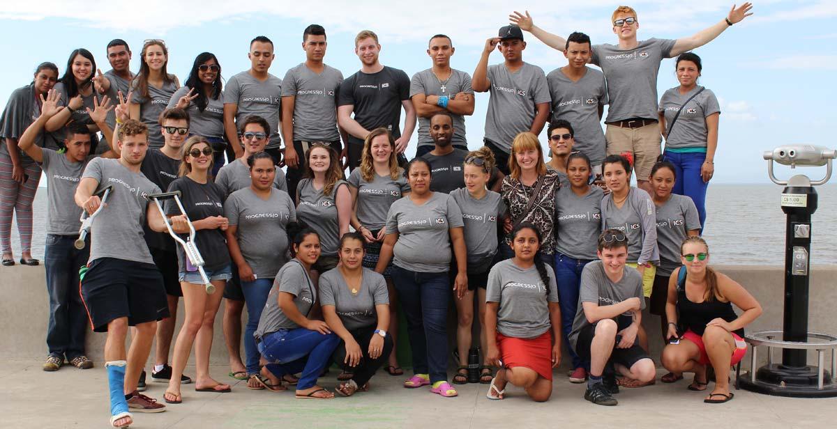 The July - September cycle during the orientation training in Nicaragua. (Photo by Fergus Brown)