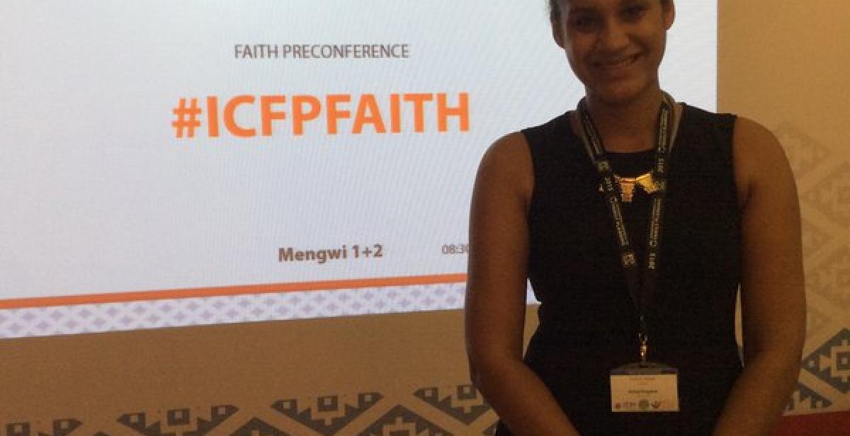 Fatima at the ICFP faith pre-conference 