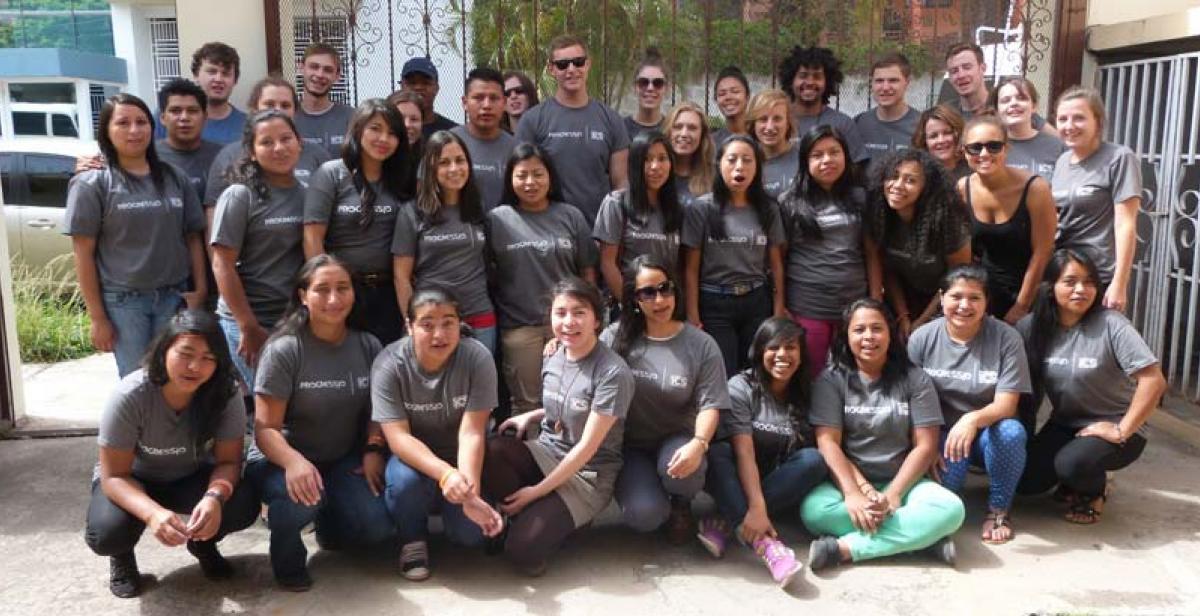 ICS volunteers in Honduras