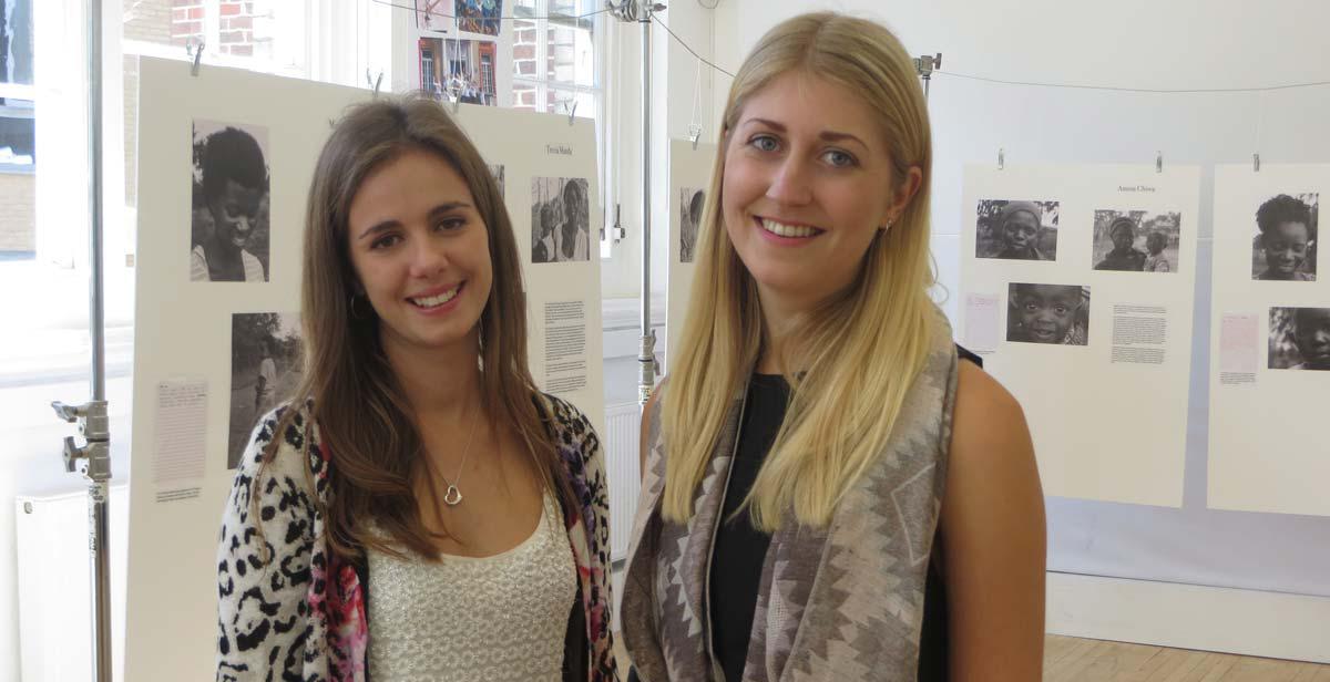 ICS Alumni Eloise Craven-Todd and Anna Jarrett Rawlence held a photo exhibition in July 2016, in London, to raise awareness on child marriage in Malawi