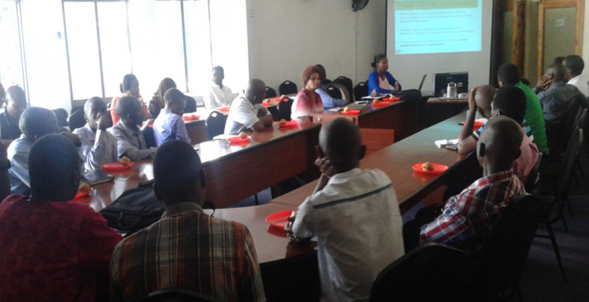 Mobilizing CSO&amp;#039;s to form a district CSO&amp;#039;s Nutrition platform in Blantyre, Malawi