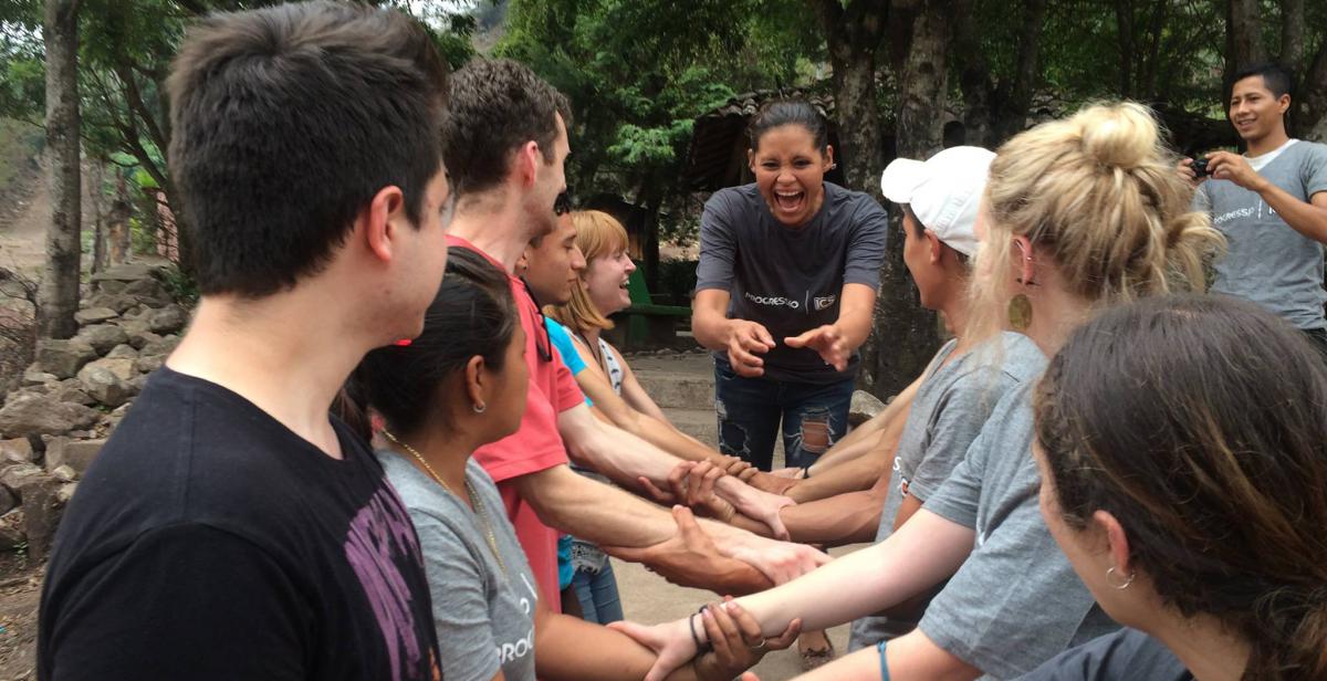 Progressio International Citizen Service team in Nicaragua 