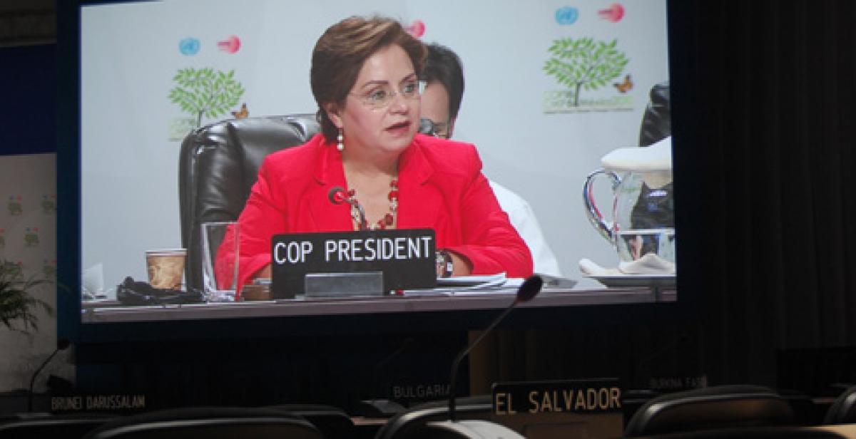 Patricia Espinosa Cantellano, President of the UN climate talks