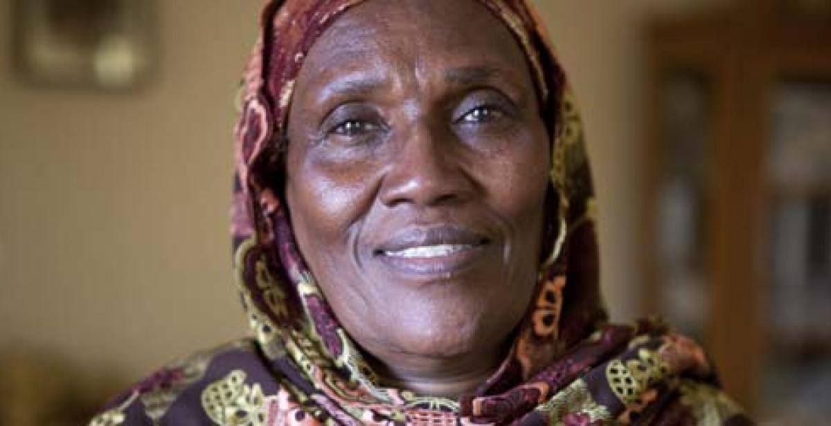 Fatumo Shaib, 55, is a member of women&#039;s network Nagaad
