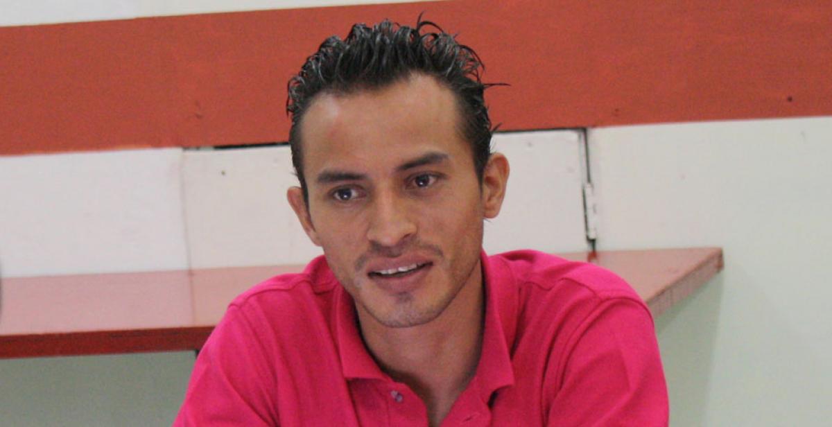 David Ernesto, a young man in El Salvador