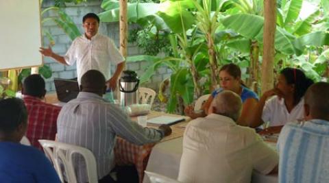 Development Worker Bolivar Sanchez Lopez