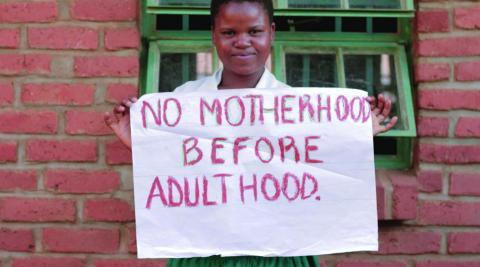 A young woman participating in the Progressio International Citizen Service