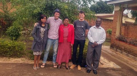 Msiskia family, Pete (left) &amp; Joseph (right)