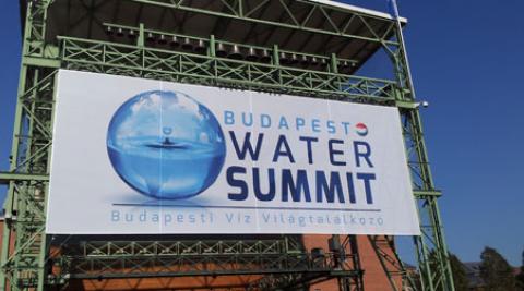 Budapest Water Summit banner