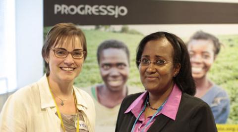 Christine Allen, Executive Director, and Suad Abdi, Somaliland Representative