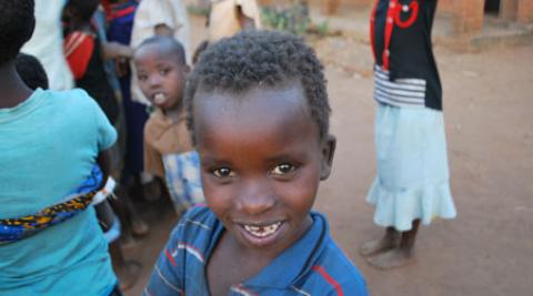 A boy in Malawi