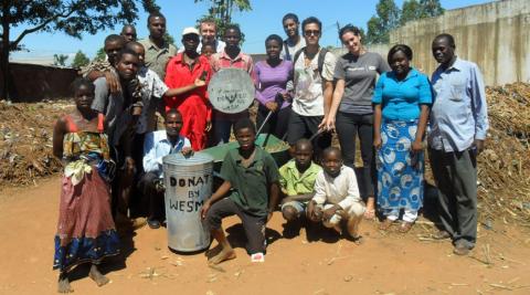 Team Sapitwa at Chinakanaka market