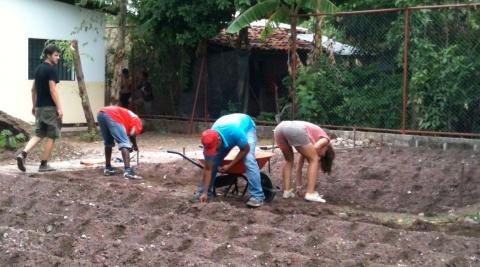 Progressio ICS volunteers in Nicaragua