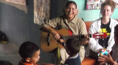 Sister Edith in Honduras