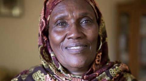 Fatumo Shaib, 55, is a member of women's network Nagaad