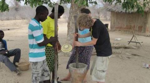 Progressio ICS volunteer Dan in Zimbabwe