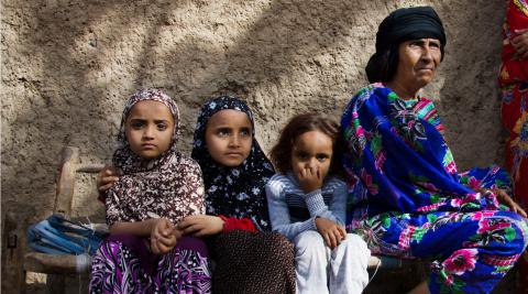 Pictured: community members supported by a Progressio WASH project in Yemen. © Amira Al-Sharif/Progressio 2014  